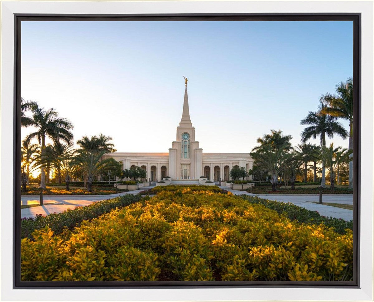 Fort Lauderdale Golden Hour Gallery Wrap