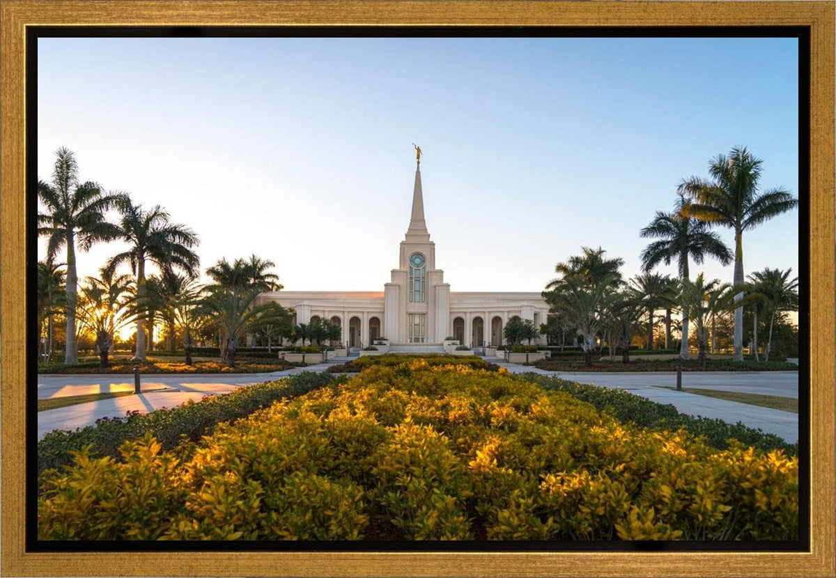 Fort Lauderdale Golden Hour Gallery Wrap
