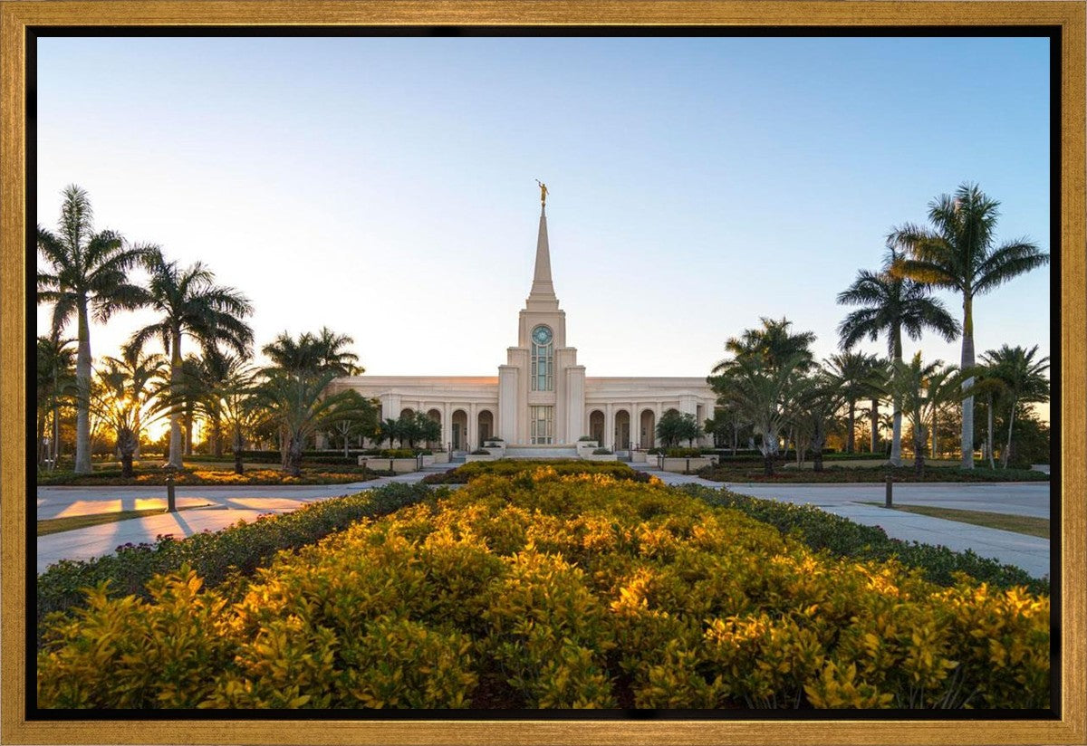 Fort Lauderdale Golden Hour Gallery Wrap