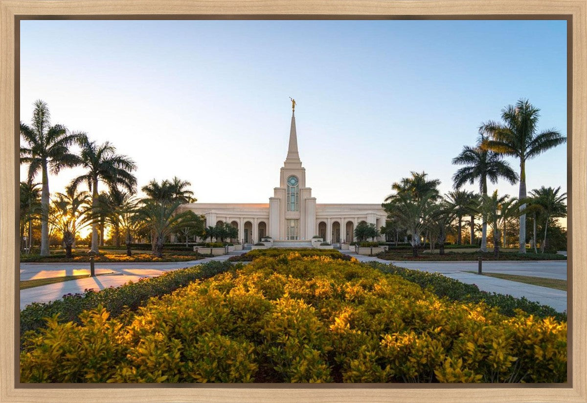 Fort Lauderdale Golden Hour Gallery Wrap