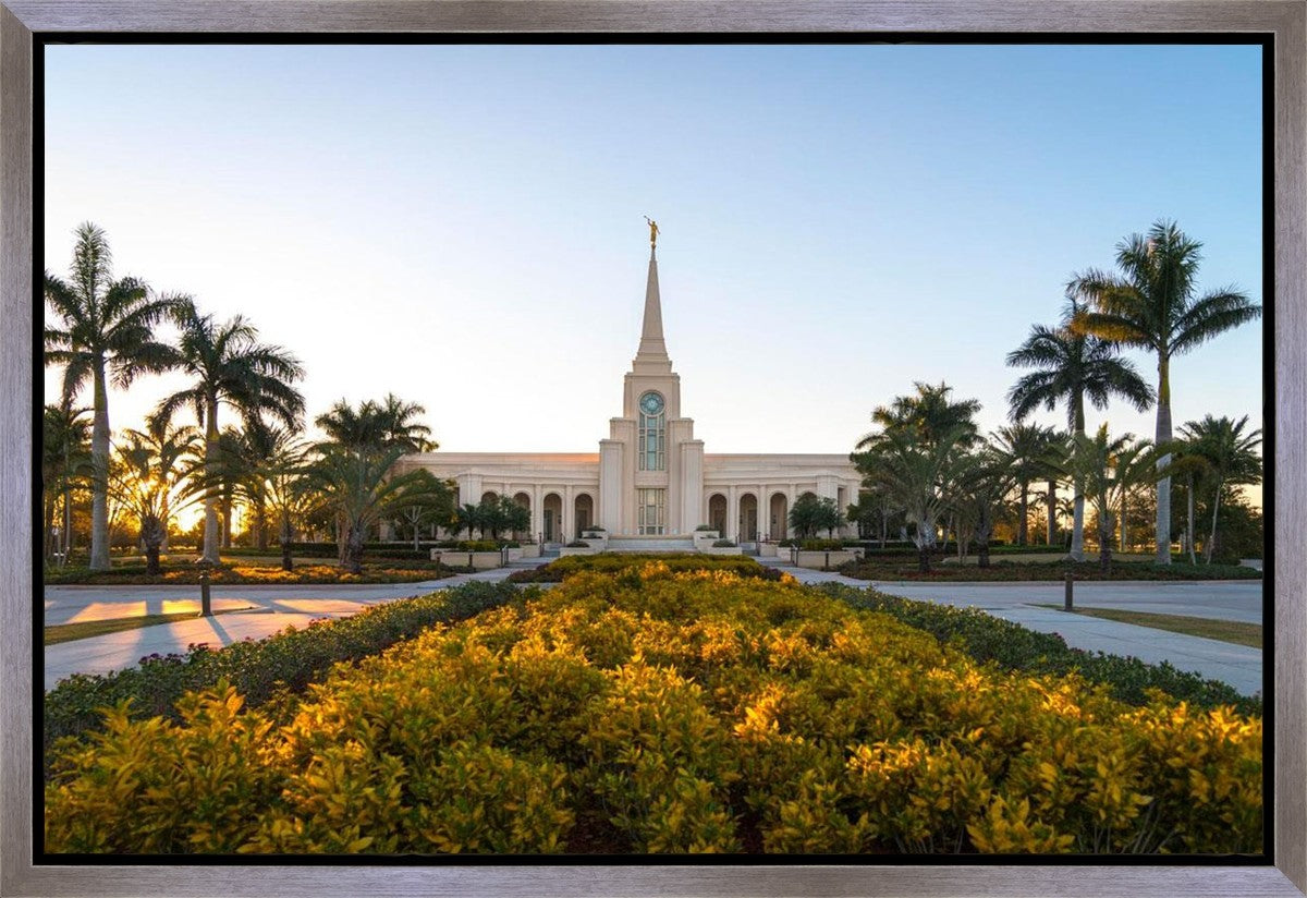 Fort Lauderdale Golden Hour Gallery Wrap