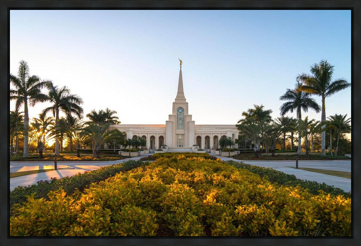 Fort Lauderdale Golden Hour Gallery Wrap