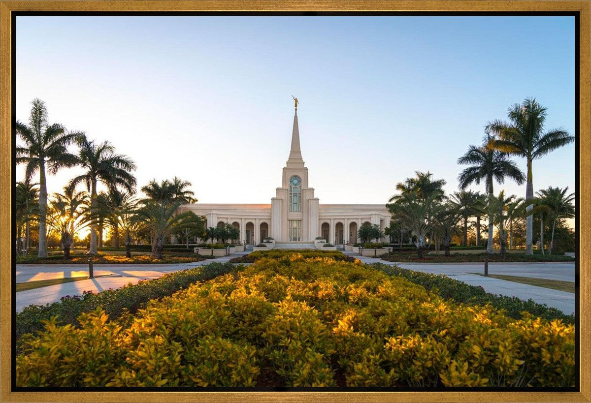 Fort Lauderdale Golden Hour Gallery Wrap