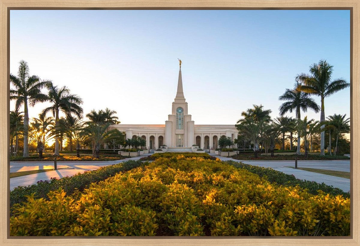 Fort Lauderdale Golden Hour Gallery Wrap