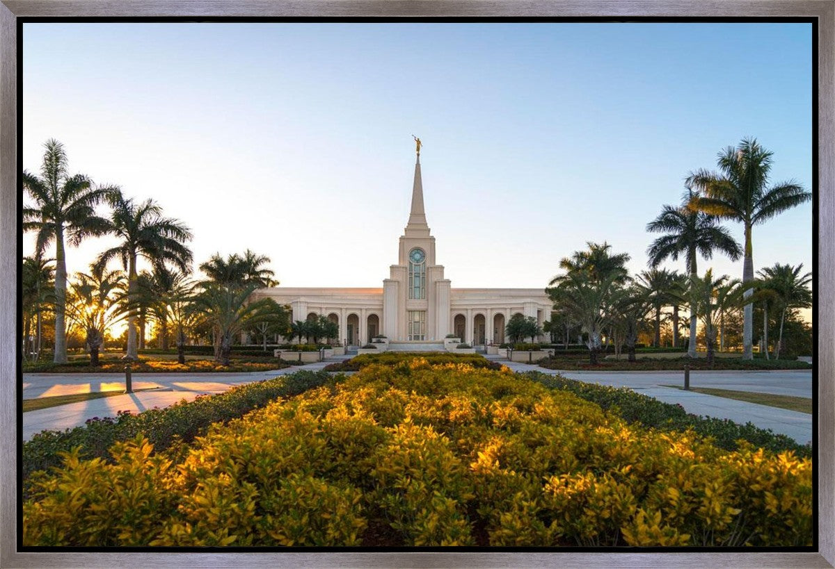 Fort Lauderdale Golden Hour Gallery Wrap
