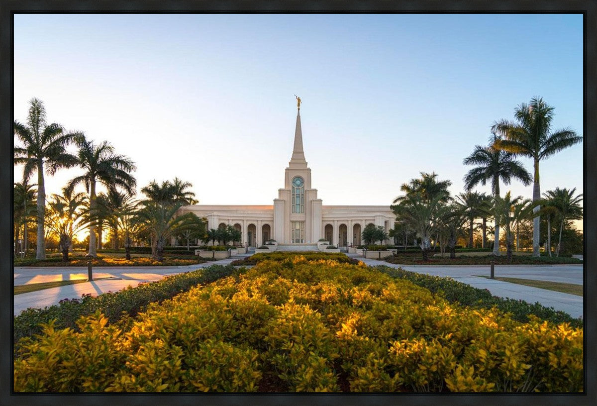 Fort Lauderdale Golden Hour Gallery Wrap