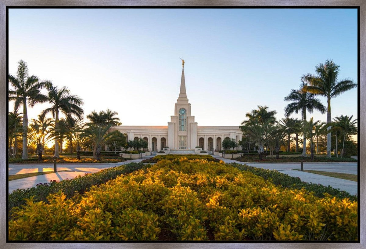 Fort Lauderdale Golden Hour Gallery Wrap