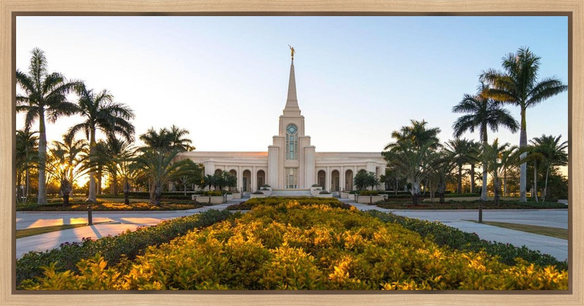 Fort Lauderdale Golden Hour Gallery Wrap