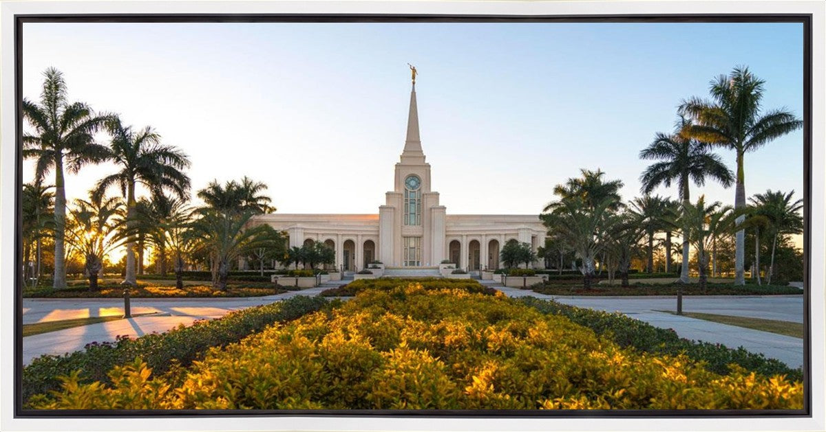 Fort Lauderdale Golden Hour Gallery Wrap