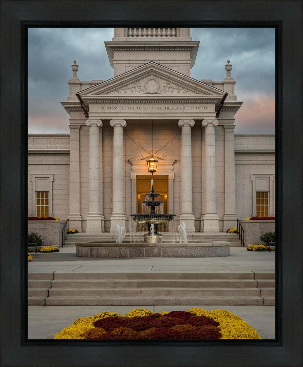 Hartford Temple Eternal Waters Gallery Wrap