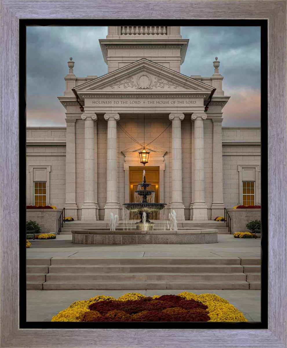 Hartford Temple Eternal Waters Gallery Wrap