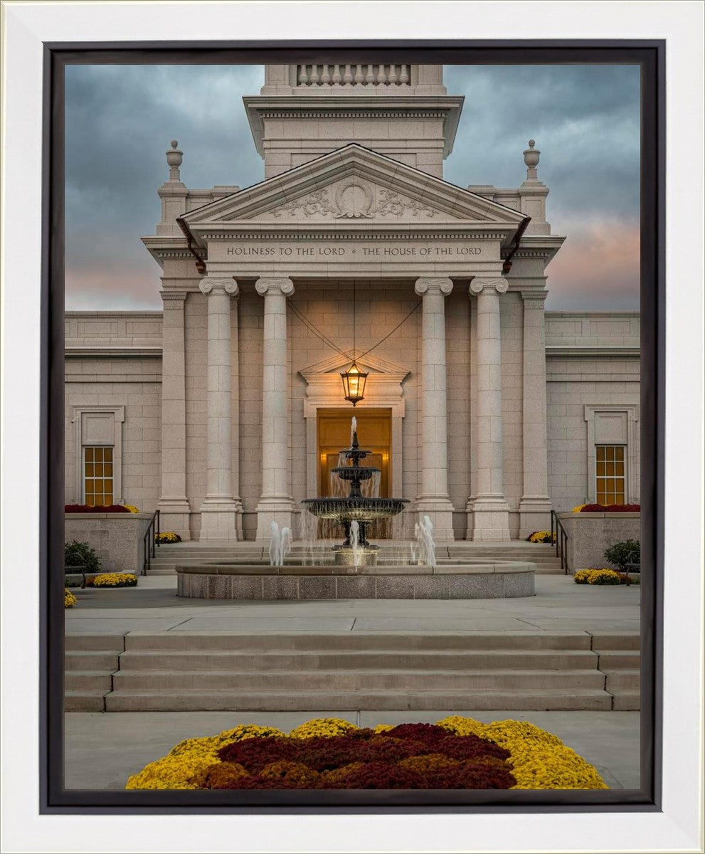 Hartford Temple Eternal Waters Gallery Wrap