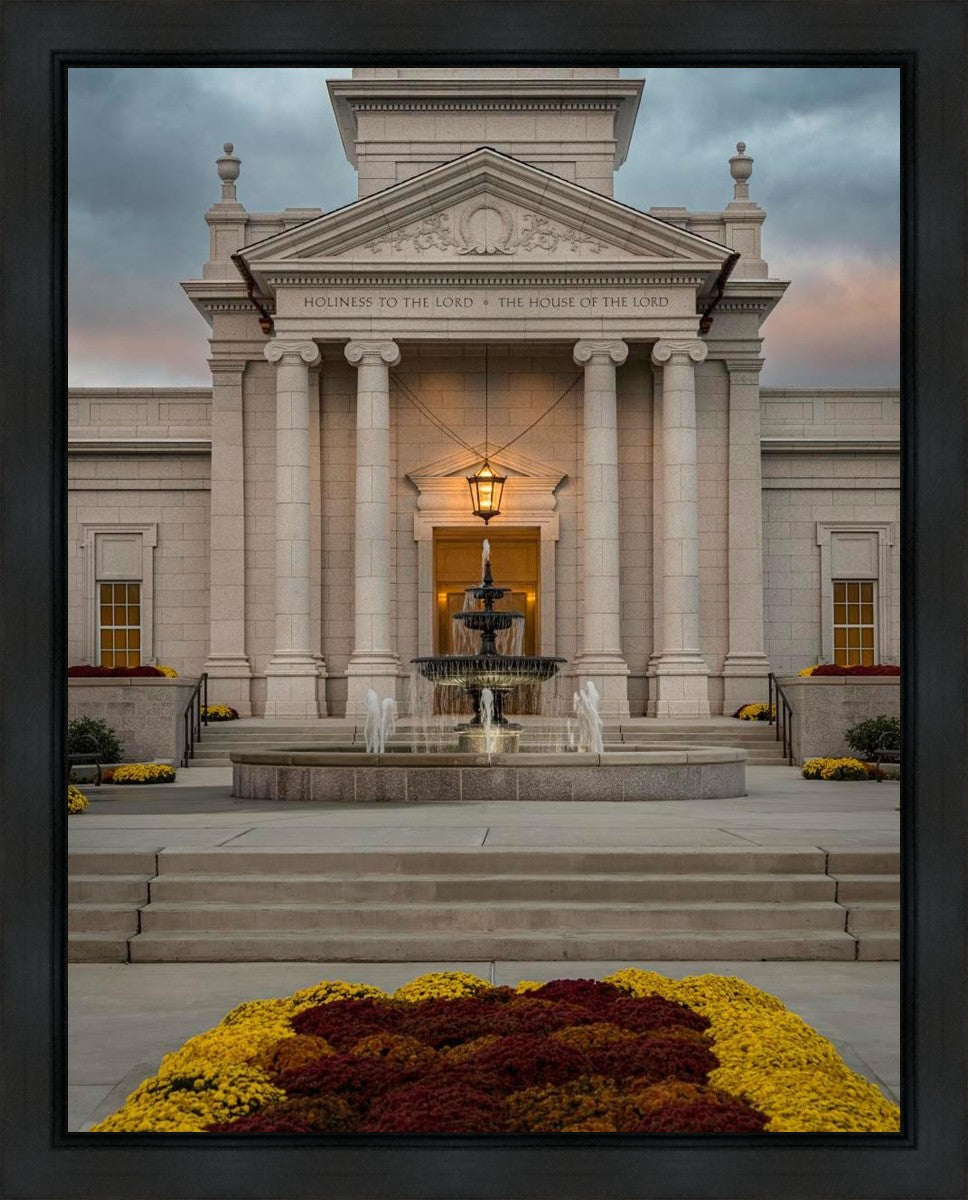 Hartford Temple Eternal Waters Gallery Wrap