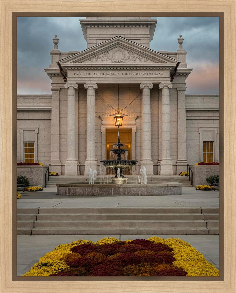 Hartford Temple Eternal Waters Gallery Wrap