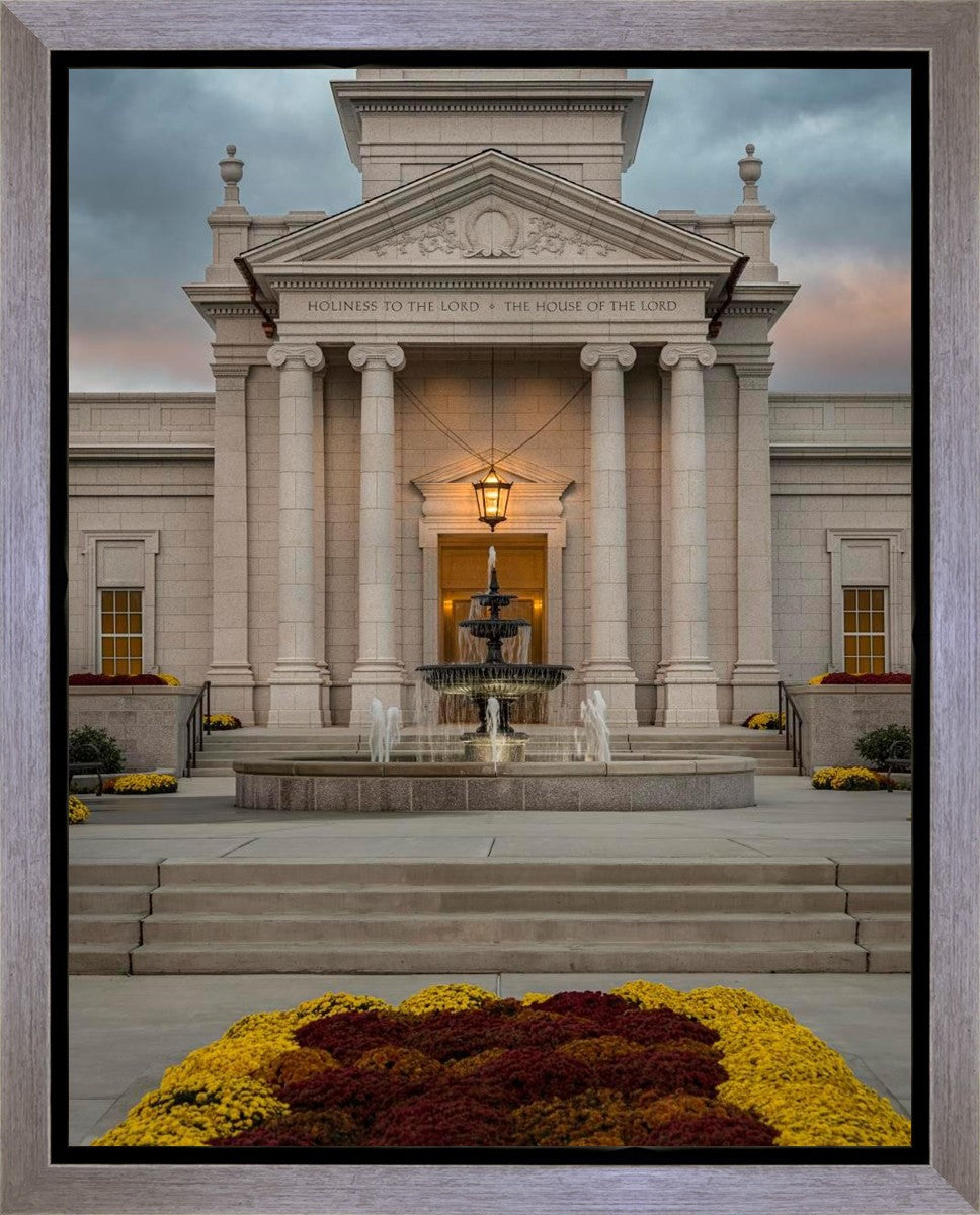 Hartford Temple Eternal Waters Gallery Wrap