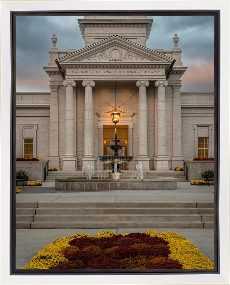 Hartford Temple Eternal Waters Gallery Wrap