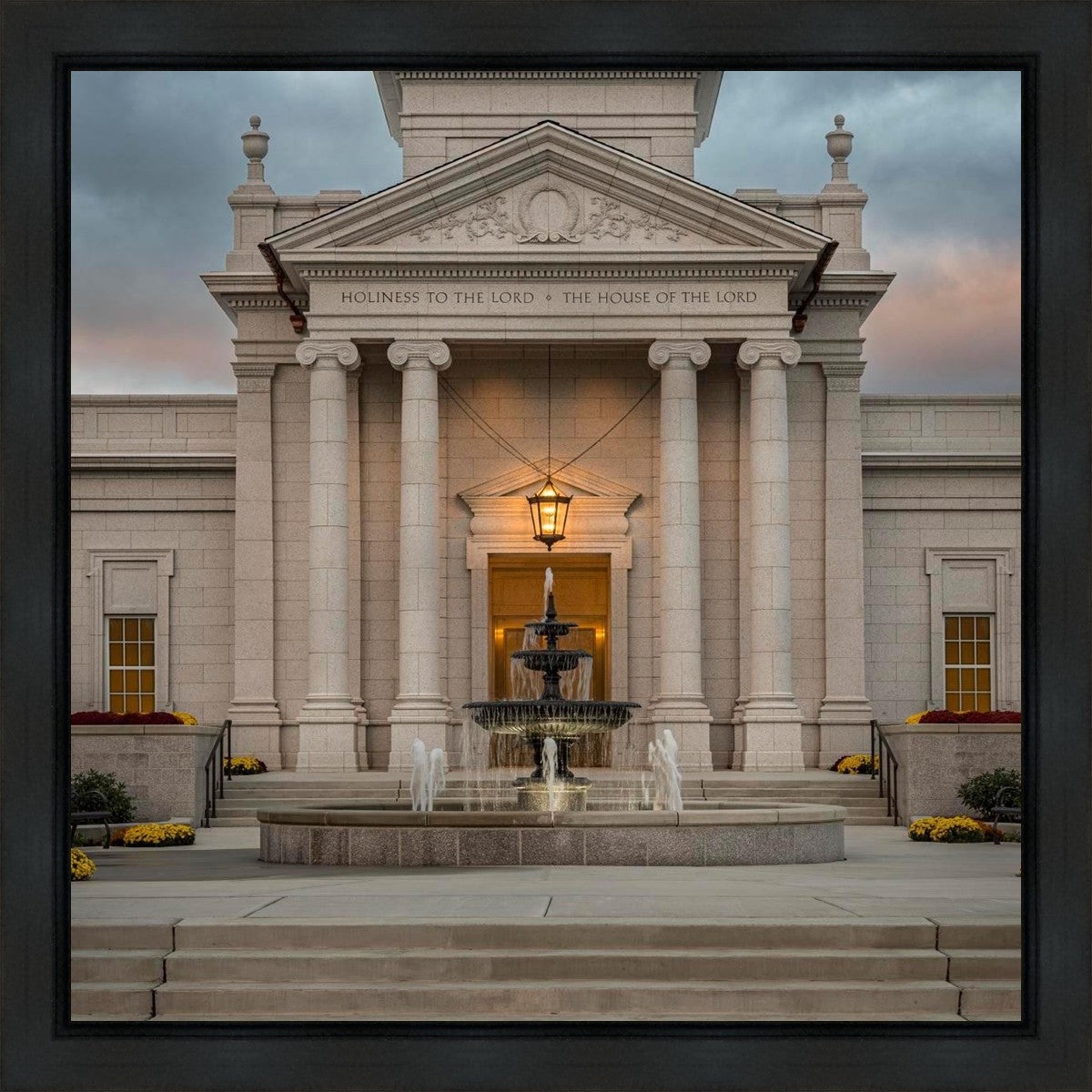Hartford Temple Eternal Waters Gallery Wrap