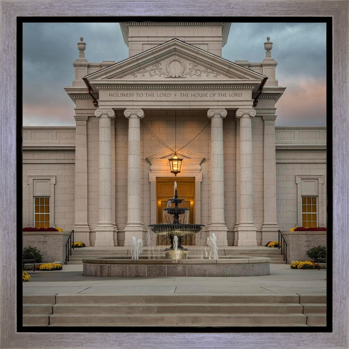 Hartford Temple Eternal Waters Gallery Wrap