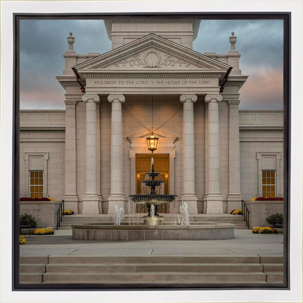 Hartford Temple Eternal Waters Gallery Wrap