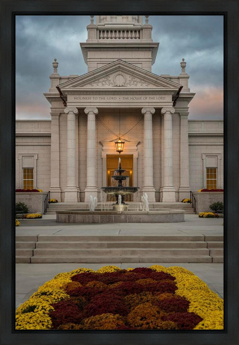 Hartford Temple Eternal Waters Gallery Wrap