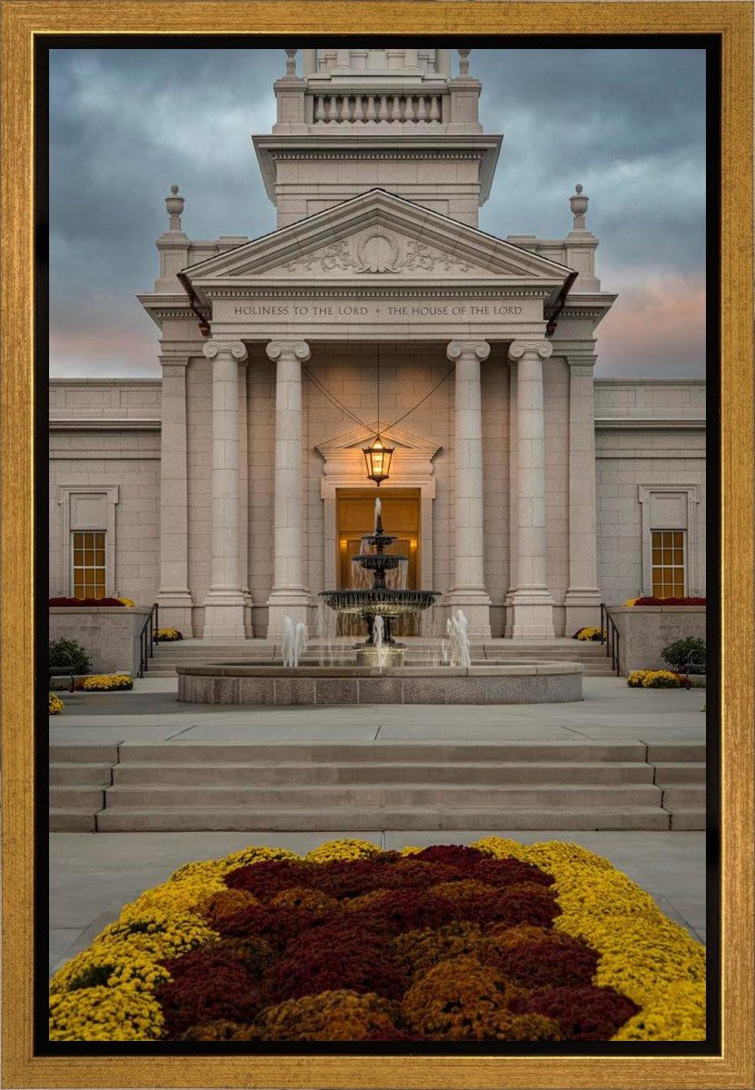 Hartford Temple Eternal Waters Gallery Wrap