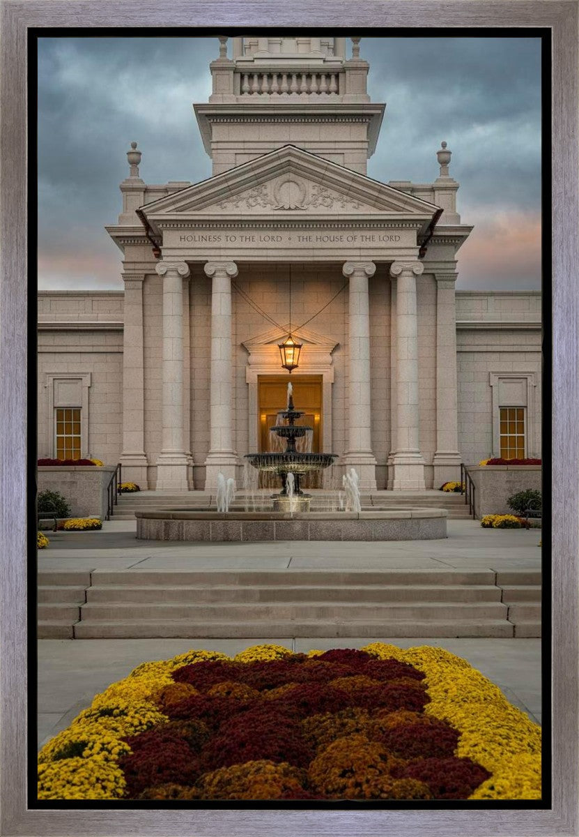 Hartford Temple Eternal Waters Gallery Wrap