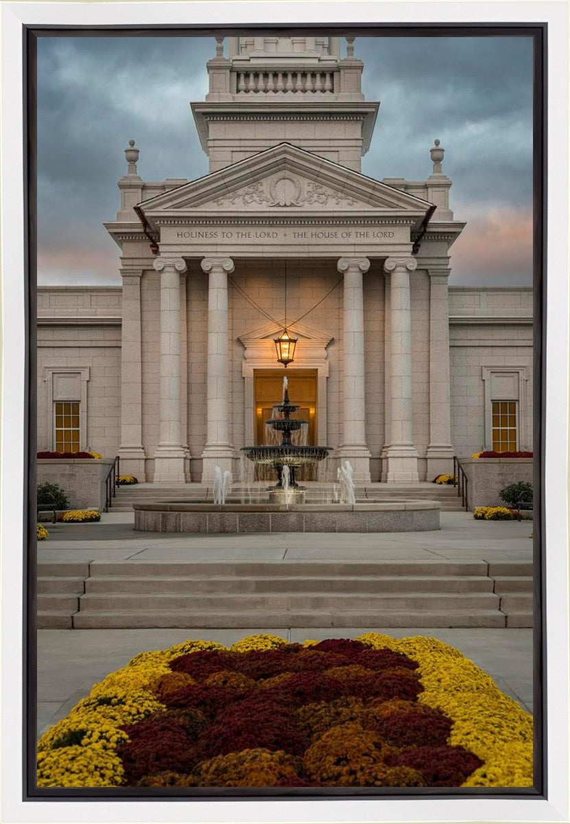 Hartford Temple Eternal Waters Gallery Wrap