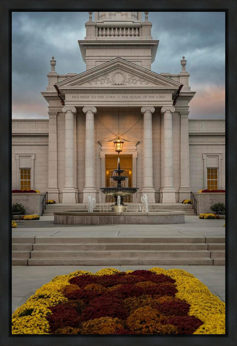 Hartford Temple Eternal Waters Gallery Wrap