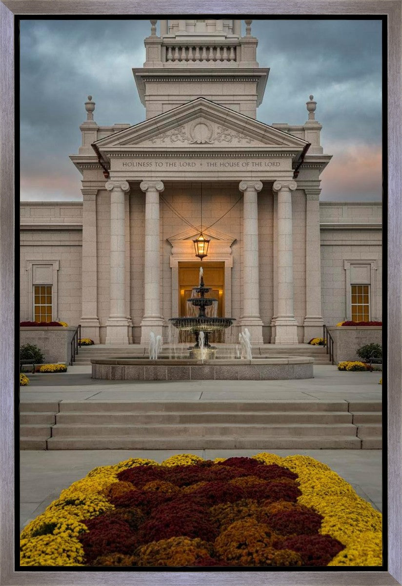 Hartford Temple Eternal Waters Gallery Wrap