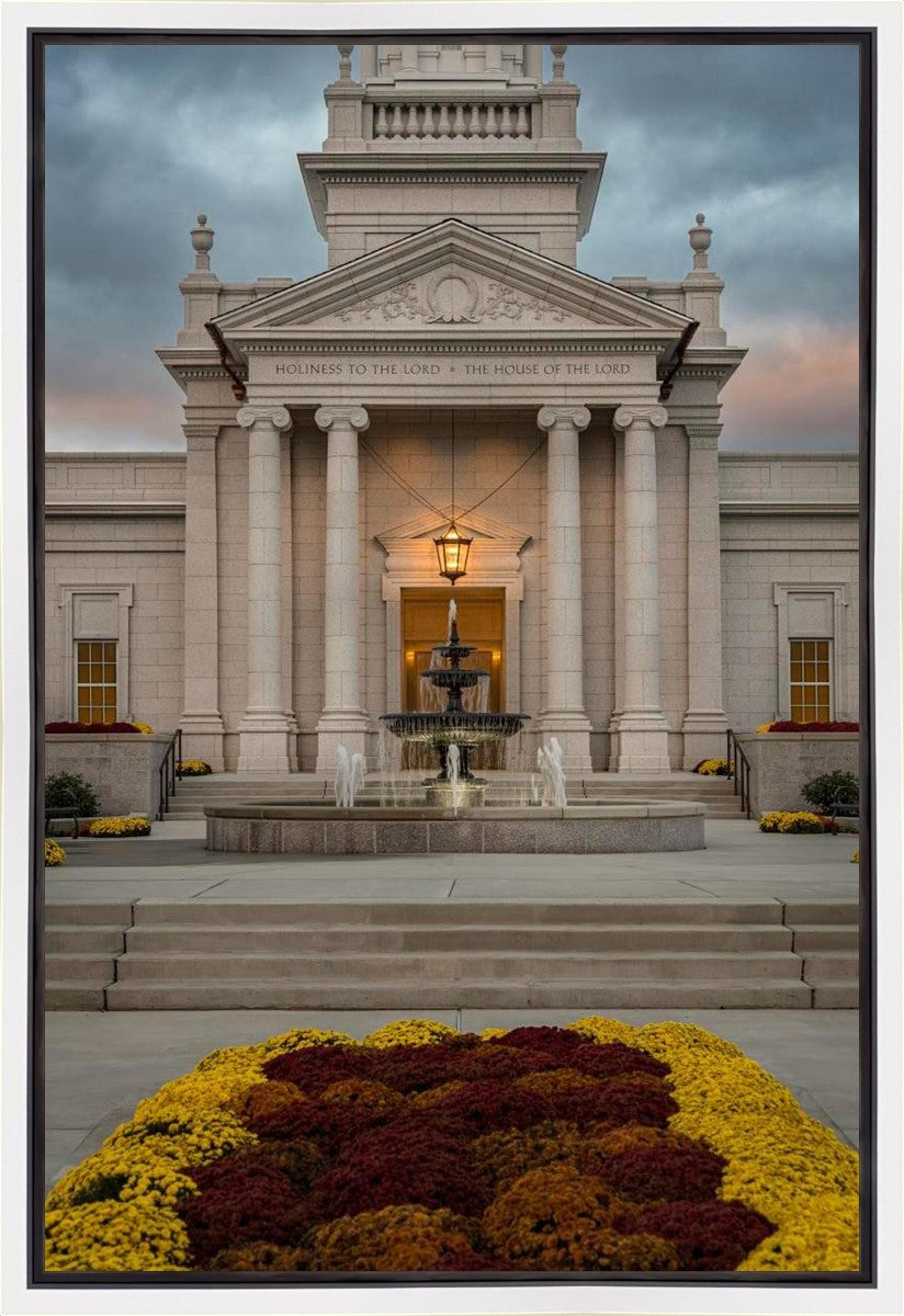 Hartford Temple Eternal Waters Gallery Wrap