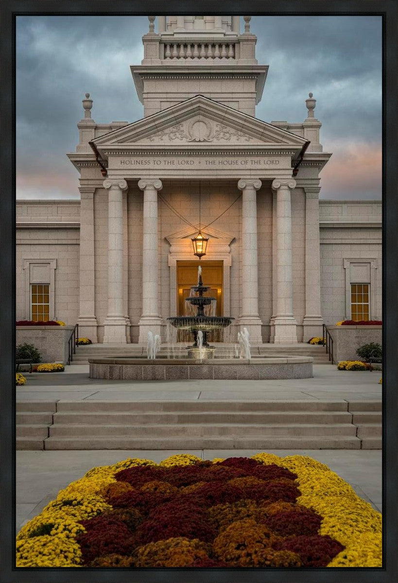 Hartford Temple Eternal Waters Gallery Wrap