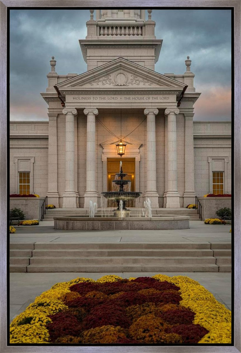Hartford Temple Eternal Waters Gallery Wrap