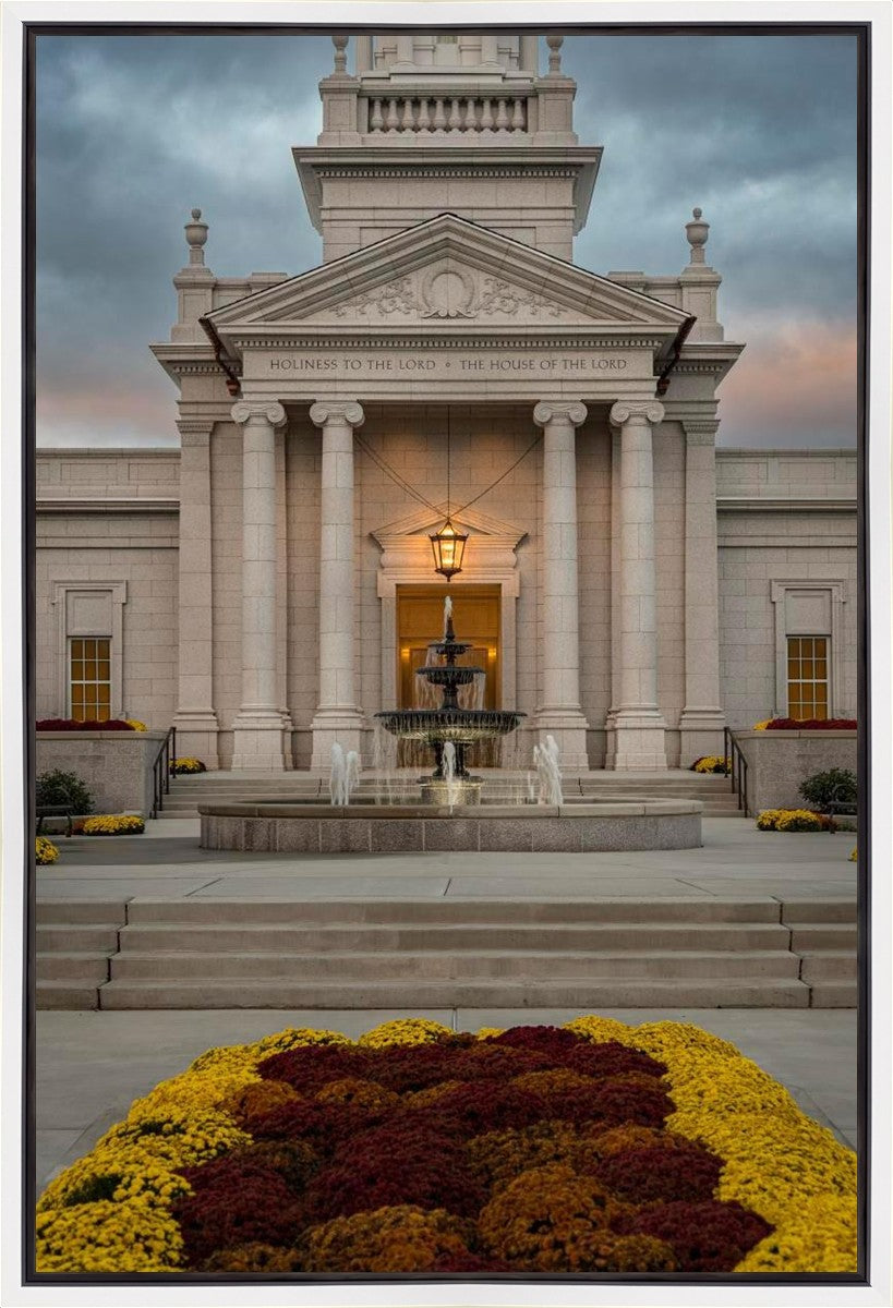 Hartford Temple Eternal Waters Gallery Wrap