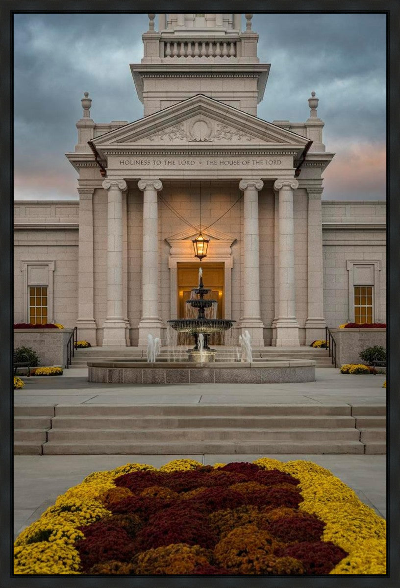 Hartford Temple Eternal Waters Gallery Wrap