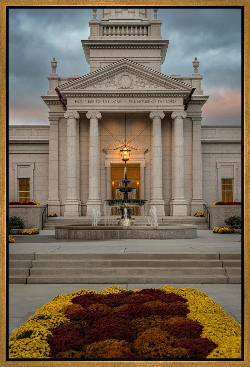 Hartford Temple Eternal Waters Gallery Wrap