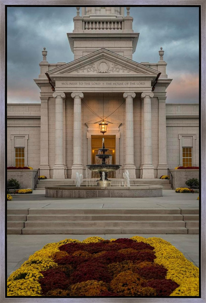 Hartford Temple Eternal Waters Gallery Wrap