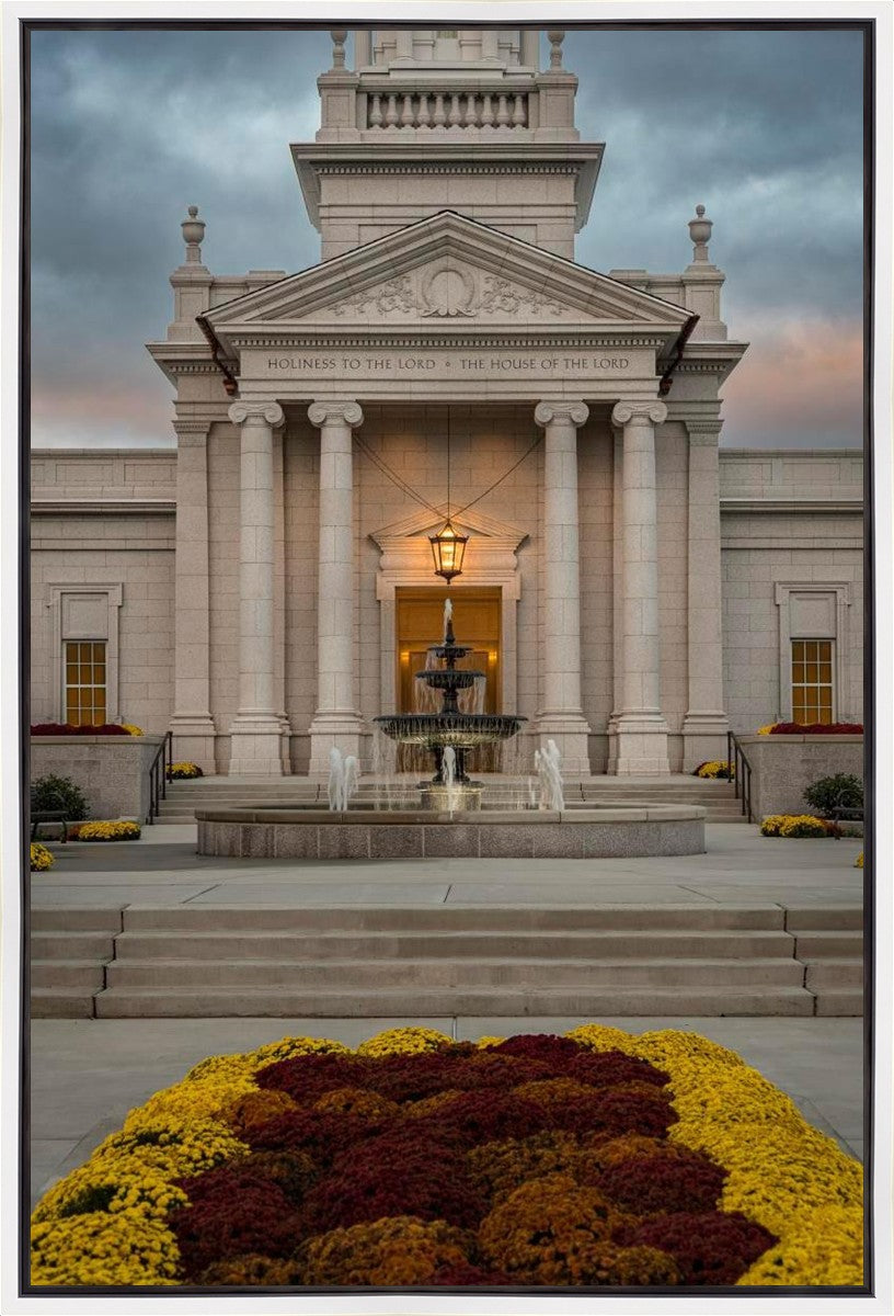 Hartford Temple Eternal Waters Gallery Wrap