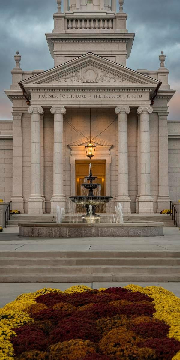 Hartford Temple Eternal Waters Gallery Wrap