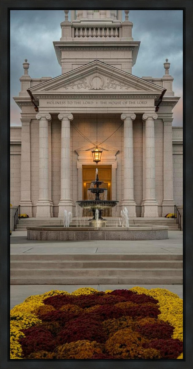 Hartford Temple Eternal Waters Gallery Wrap