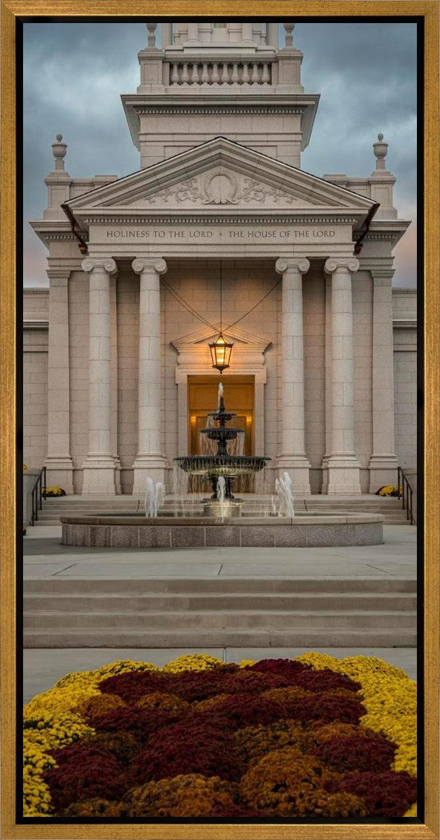 Hartford Temple Eternal Waters Gallery Wrap