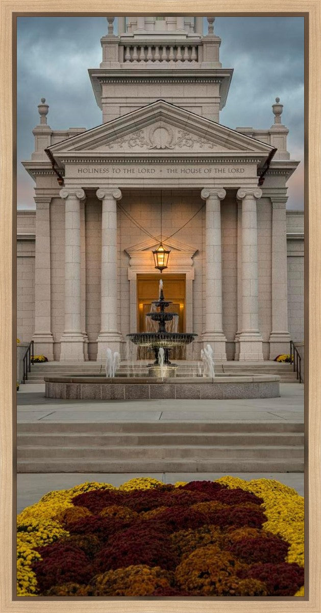 Hartford Temple Eternal Waters Gallery Wrap