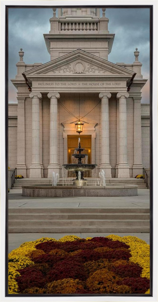 Hartford Temple Eternal Waters Gallery Wrap