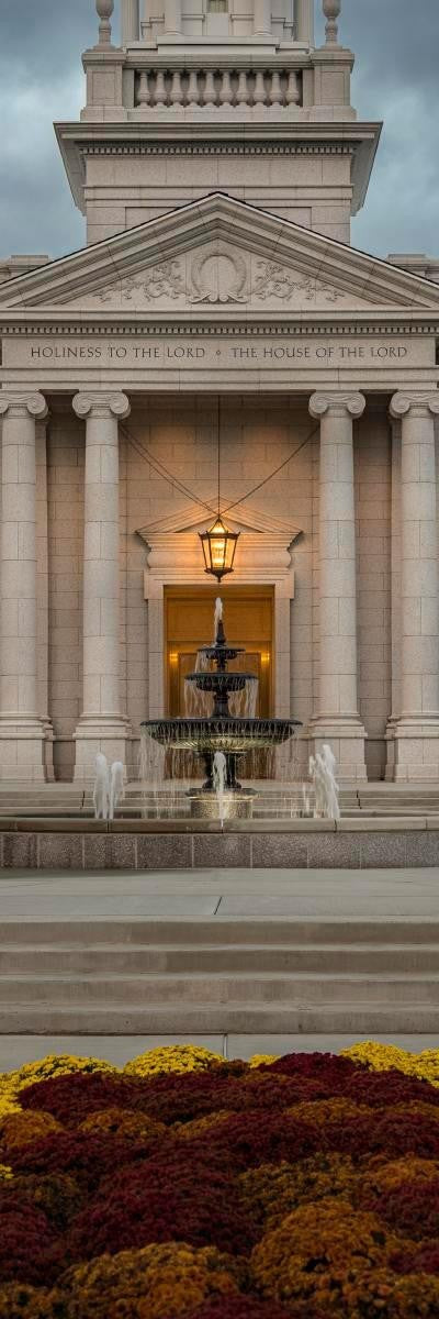 Hartford Temple Eternal Waters Gallery Wrap