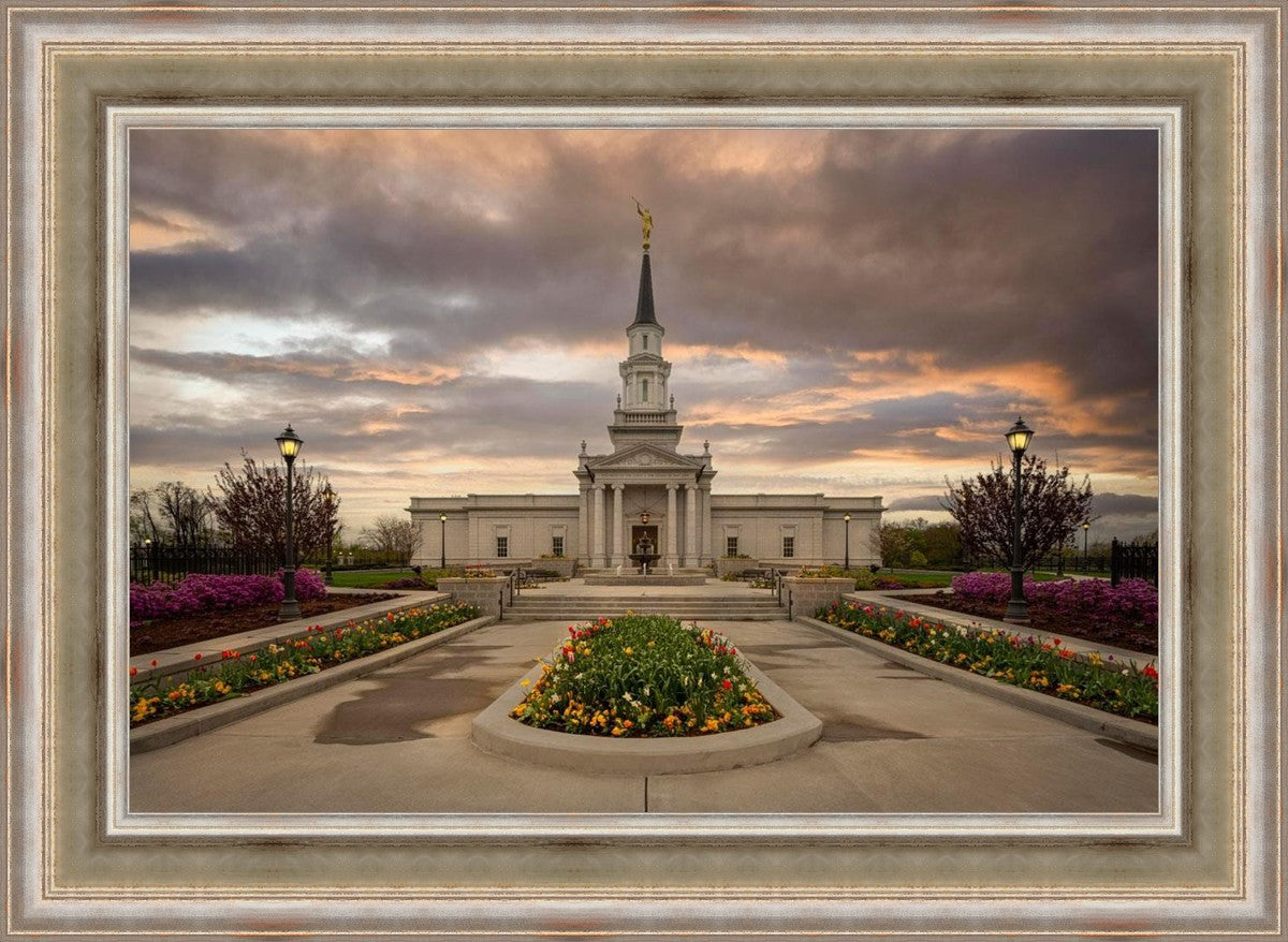 Hartford Temple Spring Storms