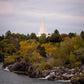 Idaho Falls Temple Colorful Snake River