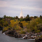 Idaho Falls Temple Colorful Snake River