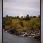 Idaho Falls Temple Colorful Snake River