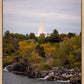 Idaho Falls Temple Colorful Snake River
