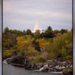 Idaho Falls Temple Colorful Snake River