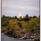 Idaho Falls Temple Colorful Snake River
